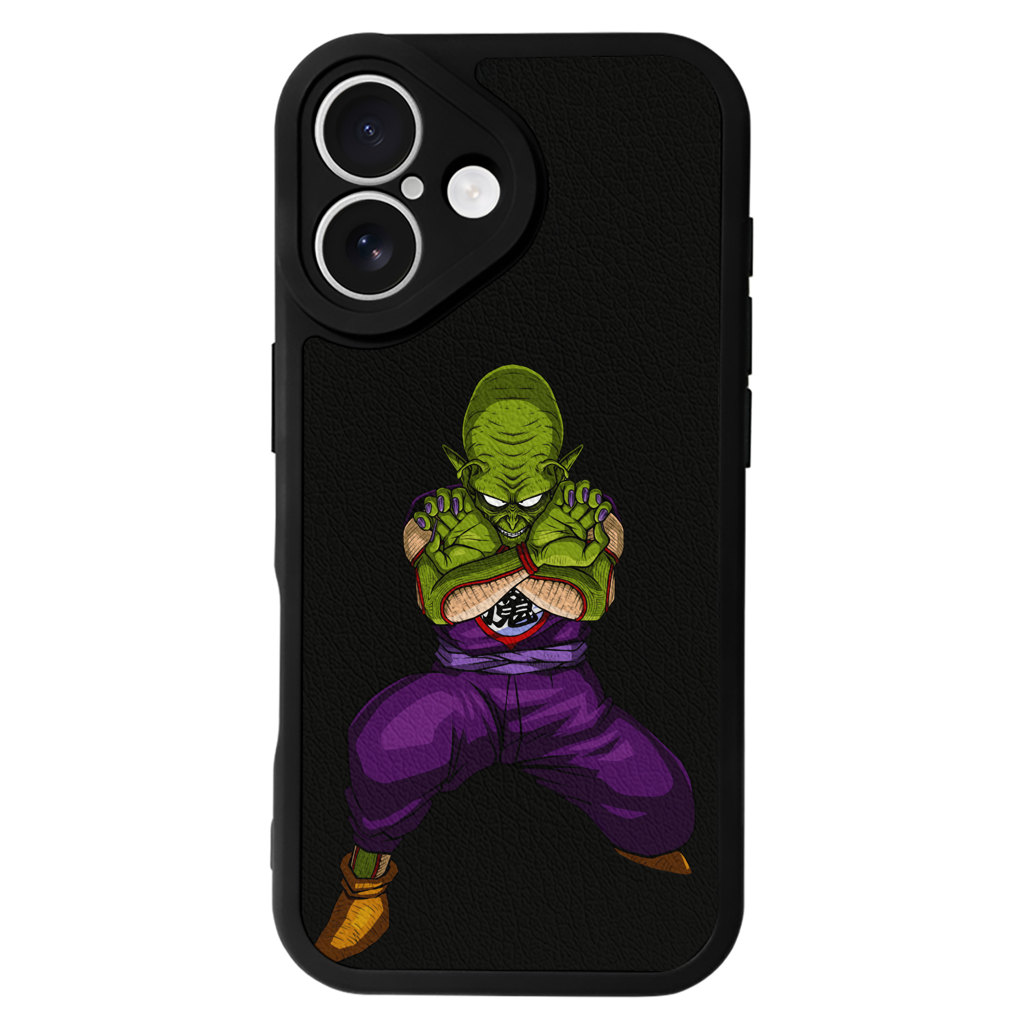 （画像用） ドラゴンボール DRAGON BALL 【iPhone 16シリーズ対応】シリコンスマホケース（レザー調） 材質：シリコン
